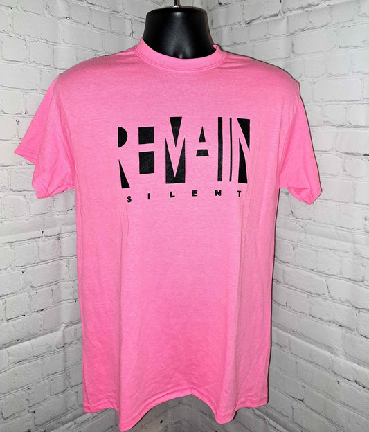 Remain Logo T-Shirt | Original Logo T-Shirt | Remain Silent Clothing