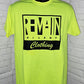 Black Custom Logo Shirt | Black Logo Shirt | Remain Silent Clothing
