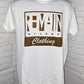Gold Tag Logo Shirt | Gold Logo Shirt | Remain Silent Clothing