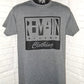 Black Custom Logo Shirt | Black Logo Shirt | Remain Silent Clothing