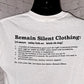 Remain Definition Shirt | Customs Shirt | Remain Silent Clothing