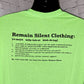 Remain Definition Shirt | Customs Shirt | Remain Silent Clothing