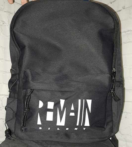 Black "Original Logo" Backpack